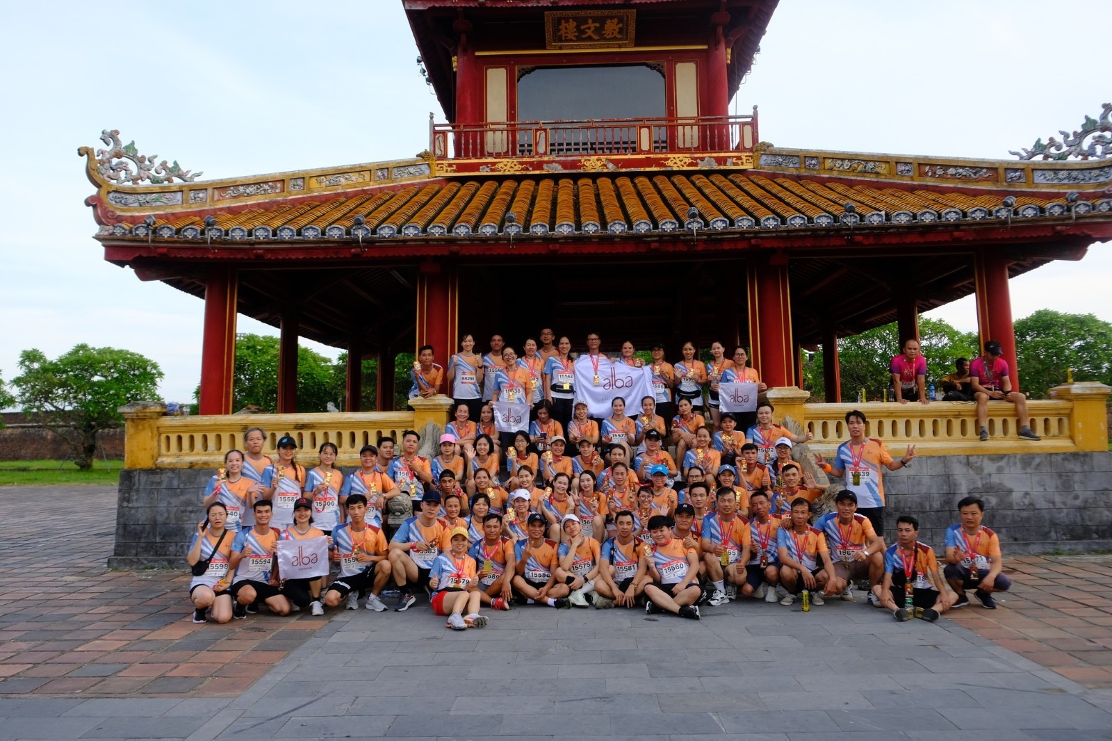 ALBA GROUP ACHIEVES EXCELLENT RESULTS AT THE HERITAGE JOURNEY HALF MARATHON IN HUE