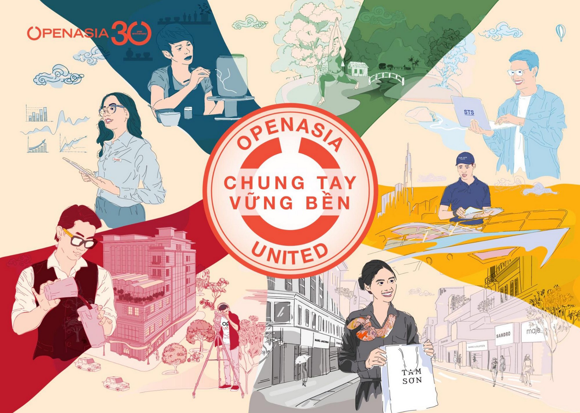 30th Anniversary Celebration: Openasia United