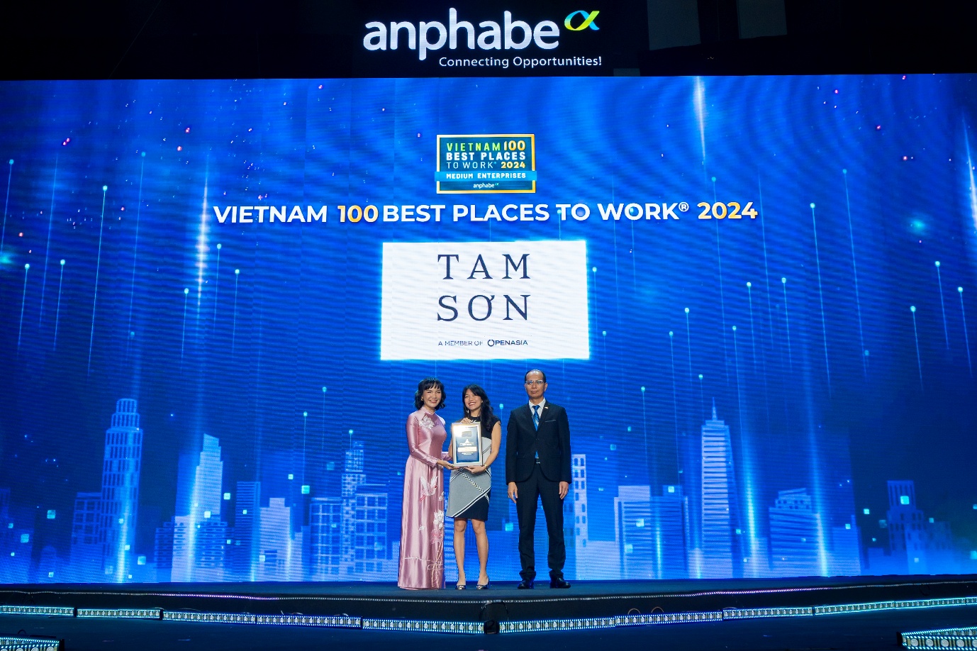 Tam Sơn has been ranked 19th among the Best Places to Work in Vietnam for 2024