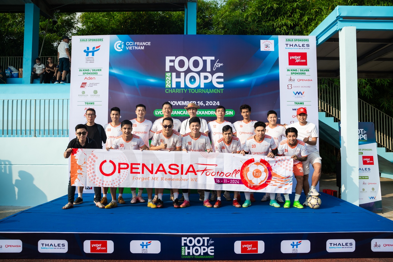 Openasia Shines at Foot For Hope 2024: A Return to Community Engagement